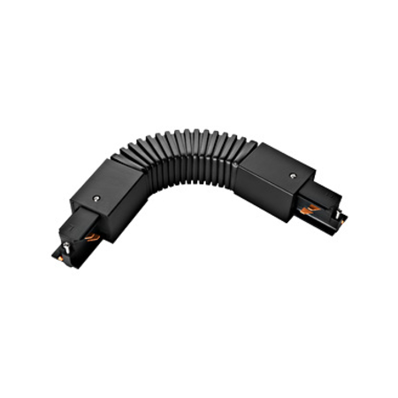 Flex connector black plastic, cable