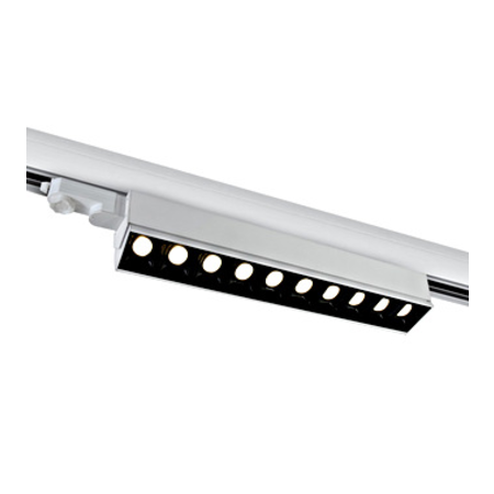 Gilo LED 10x5W, 10x400lm, 3000K, 230V, IP20, 30°, alb