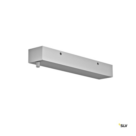 H-PROFILE ceiling plate, silver