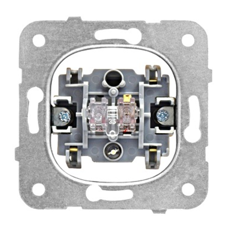 Insert întrerupător 1P 10A, cu semn. de control, cl.elastice