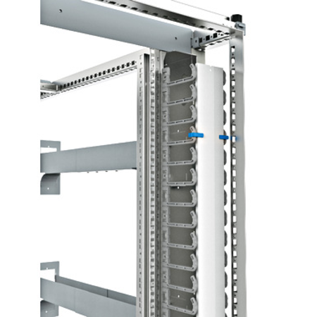 IS-1 cable manager vertical 41U RAL7035 lightgrey