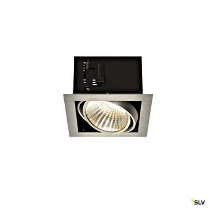 KADUX LED simplu DL Set 3000K30°, alu.periat