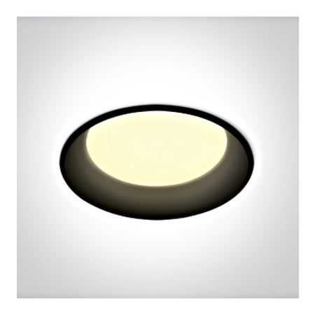 Katka Round 22 LED 22W 1760lm 830 100° 220-240V IP20 negru