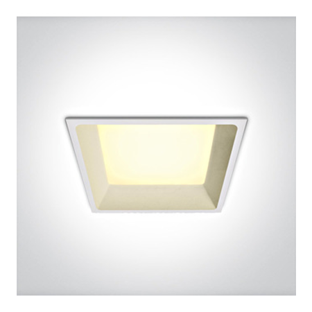 Katka Square 22 LED 22W 1870lm 3000K 100° 230V IP20 alb