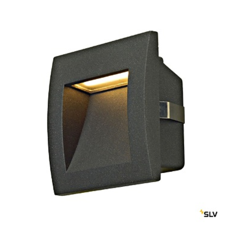 Lampi parapet out led s, 1,7w, 3000k, anthracit