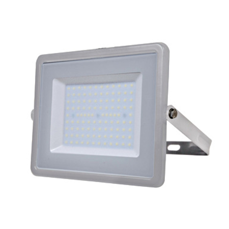 LED Floodlight 100W 8000lm 3000K 220-240V IP65 100° grey