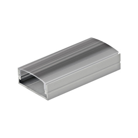 LED-Stripe Profile RE Clear cover, anodized, 1000mm