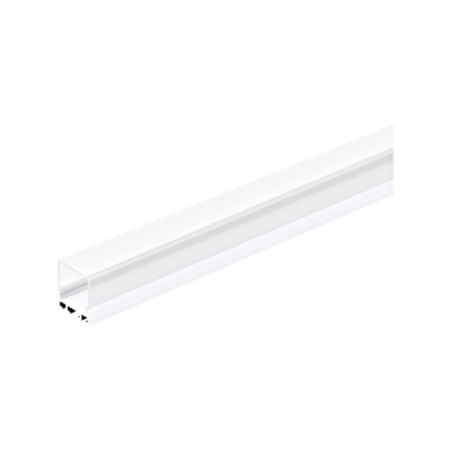 LED-Stripe Profile RE satin Cover white, 1000mm