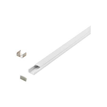 LED-Stripe Profile RE satin Cover white, 2000mm