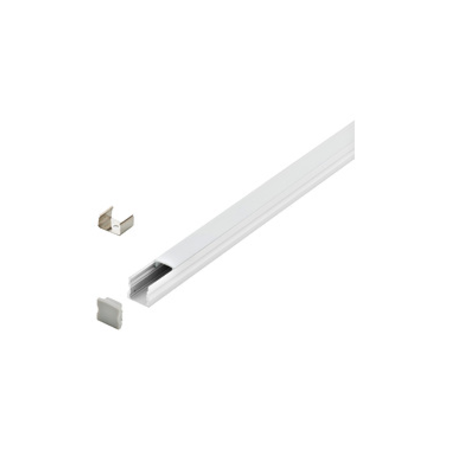 LED-Stripe Profile RE satin Cover white, 2000mm