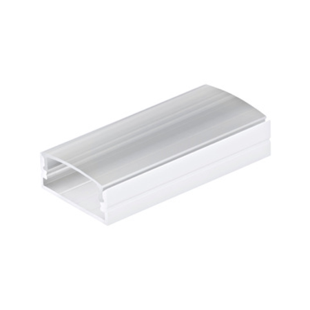 LED-Stripe Profile RE satin Cover white, 2000mm