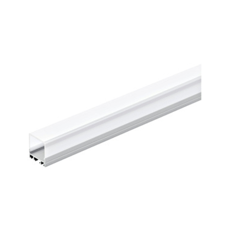 LED-Stripe Profile RE satin cover, anodized, 1000mm