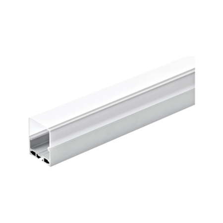 LED-Stripe Profile RE satin cover, anodized, 1000mm