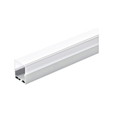 LED-Stripe Profile RE satin cover, anodized, 3000mm