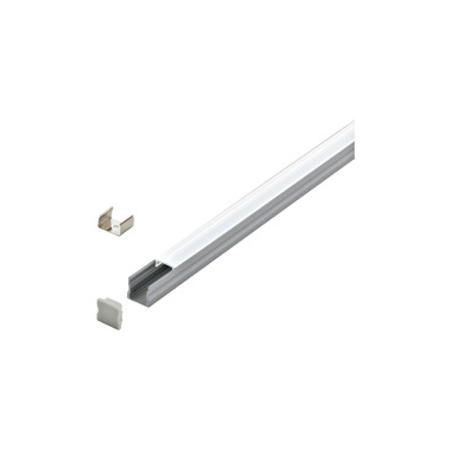 LED-Stripe Profile RE, satin cover, anodized, 1000mm