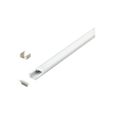 LED-Stripe Profile recessed with opal Cover white 1000mm