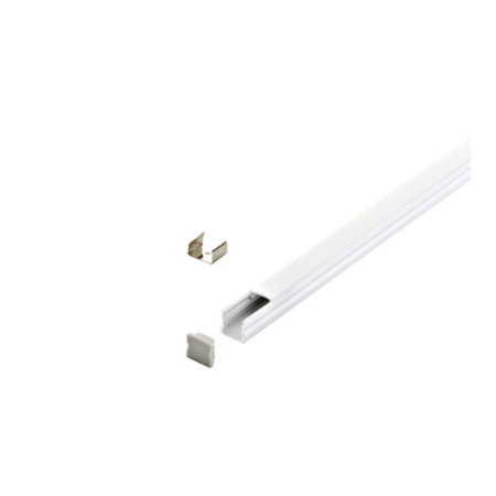 LED-Stripe Profile surface with opal Cover white 1000mm