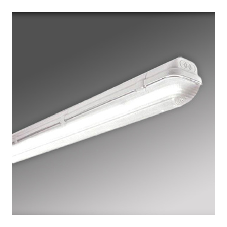 Linda Basic LED 1x23W, 4000K, 3505lm, IP65, gri, L=1570mm