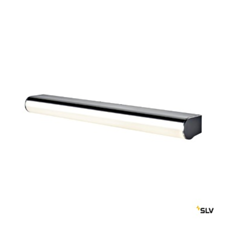 Marylin, led outdoor wall light, chrome, ip44, 3000k, 15w