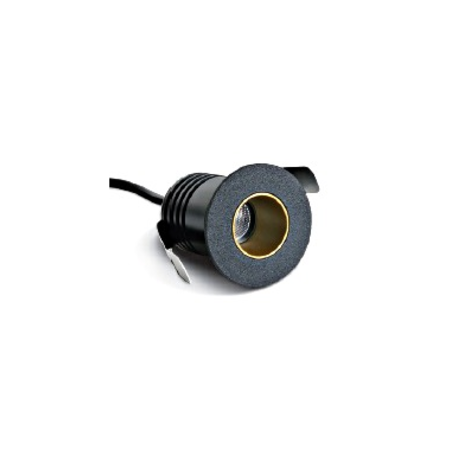 Mercury 3, 2w, 3000k, 100lm, 700ma, 30°, ip65, negru, dim