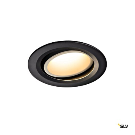 NUMINOS L DL 25,4W 2300lm 3000K 55° 700mA LED negru/alb