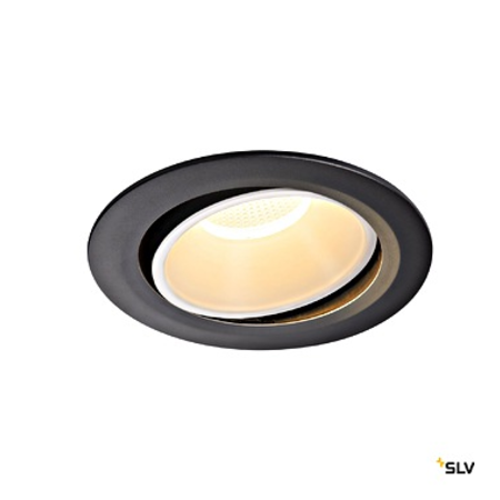 NUMINOS XL DL 37,4W 3550lm 3000K 20° 1050mA LED negru/alb