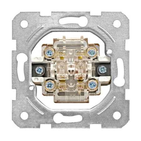 on/off switch, 16A, 2pole, screw connection