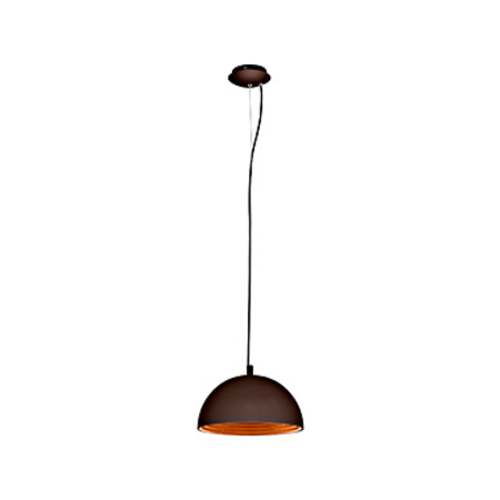 Panderas Pendant luminaire Ø300 60W schokobr./copperIP20