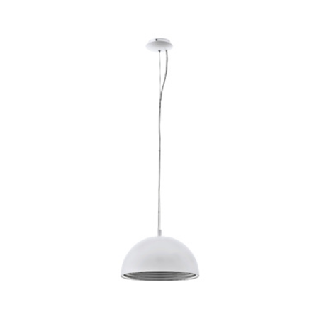 Panderas Pendant luminaire Ø350 60W white/silver IP20