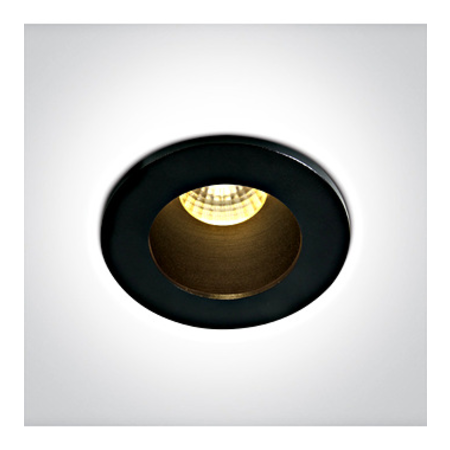 Paul 48 LED 1/3W 200@3lm 3000K 36° 350mA/700mA negru