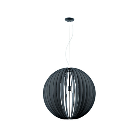 Pendant luminaire Cossano Pro 60W scharz matt IP20