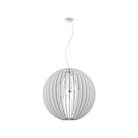 Pendant luminaire Cossano Pro 60W white glossy IP20