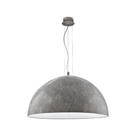 Pendant luminaire Gaetano 3 x 60W betongrey IP20