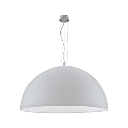 Pendant luminaire Gaetano 3 x 60W silver IP20