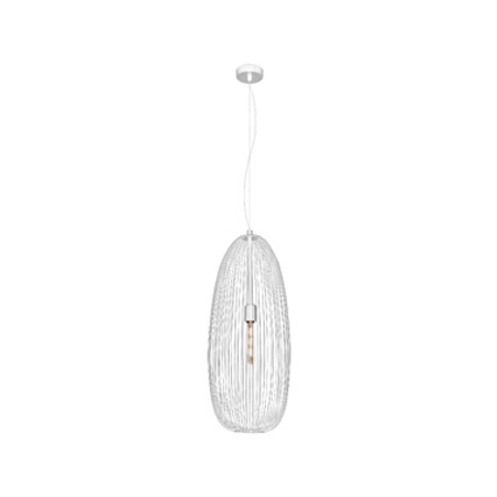 Pendant luminaire Khasab 60W white