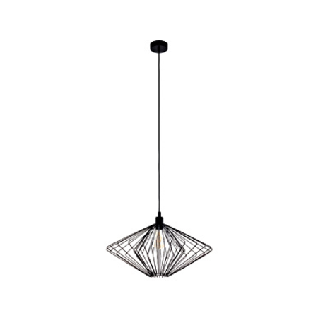 Pendant luminaire Tabas 60W black IP20