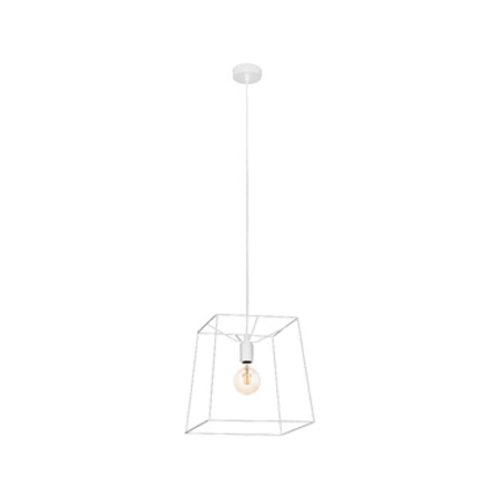 Pendant luminaire Taunton 60W white IP20