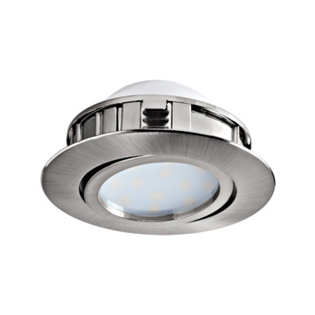 Pineda round / dimmable 6W 3000K nickel-matt