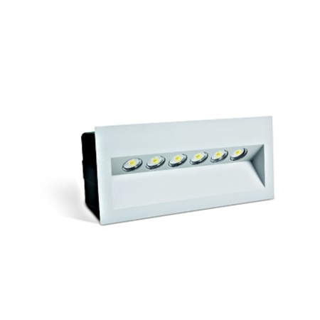 Porter-l led 6x1w 3000k 420lm mit treiber ip65 alb