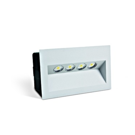 Porter-M LED 4x1W 3000K 280lm mit Treiber IP65 alb