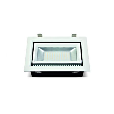 PROshop LED 45W, 3000K, 3500lm, 95°, 230V, IP20, alb