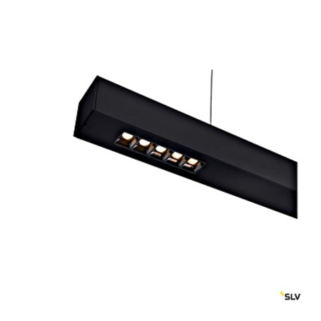 Q-LINE PD, LED Indoor pendant light, 2m, BAP, black, 4000K