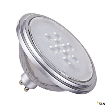 QPAR111 GU10, LED lamp silver 7W 2700K CRI90 40°