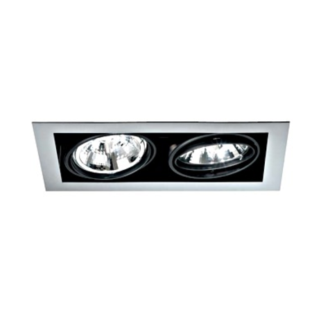 QUADRO-DUE HCI-T 2x70 G12 Flood, recessed spots