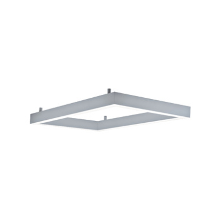 SEALZA LED-SURFACE LUMINAIRE 910X625 BLACK 3000K