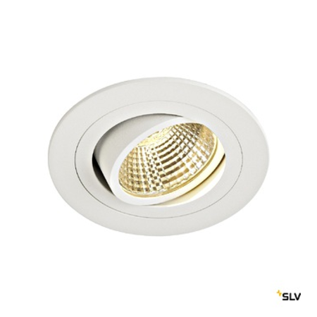 Set NEW TRIA LED DL ROUND, alb mat, 6W, 2700K, 38°, incl. dr