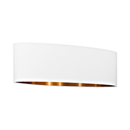 Shade for Pendant luminaire Pasteri Pro 2x60W white/copper