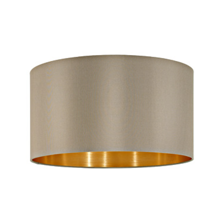 Shade for Pendant luminaire Pasteri Pro taupe/gold