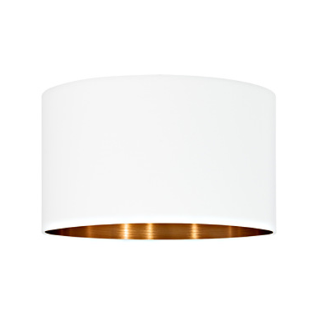 Shade for Pendant luminaire Pasteri Pro white/copper