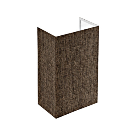 Shade for Wall luminaire Pasteri Pro B: 180 mm linen brown